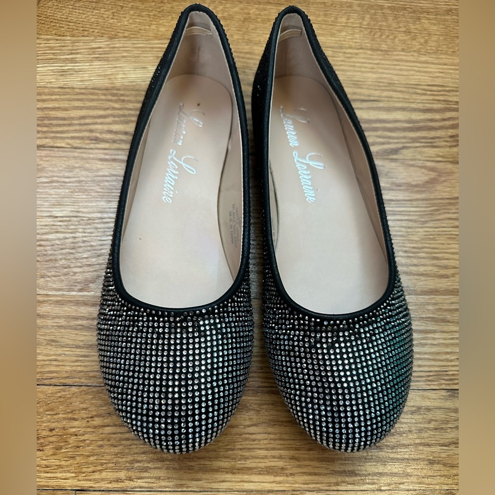 New Lauren Lorraine Sparkly Flats size: 9